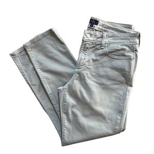 NYDJ  Clarissa Skinny Ankle Jeans Light Gray - 8